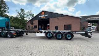 D-Tec FLEXITRAILER FT-LS-S Multi 2x20 40 45ft SAF Liftas 2x20 30 40 45 poluprikolica za prijevoz kontejnera | Slika 4 - Autoline