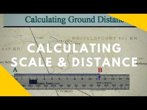 How to read Maps - Scale and Distance (Geography skills)