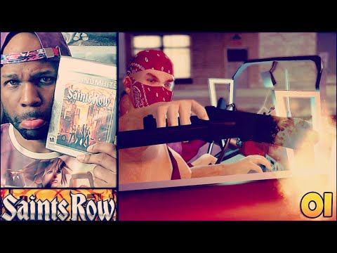 Saints Row Gameplay Walkthrough - Part 1 - Creation of Samuel L. Jackson