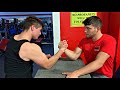 KEVIN VS ALEX INSANE ARMWRESTLING MATCH