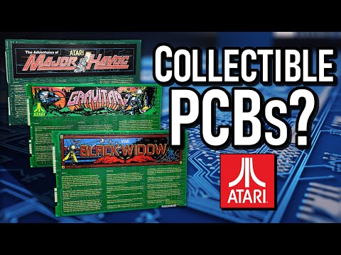 Collectible Arcade Cabinet Printed Circuit Boards from Atari?