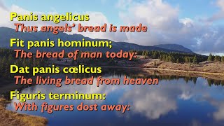 Panis Angelicus (Bread of Angels) [with lyrics]