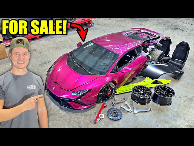 Our Wrecked Huracan Tecnica Has To Go!!!