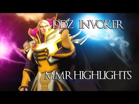 ddz Invoker - Dota 2 MMR Highlights