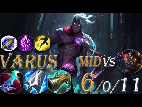 Varus Mid Vs Twisted Fate. Lethality Varus Is So Powerfull.No Wonder He Is  Picked Or Banned By Pros