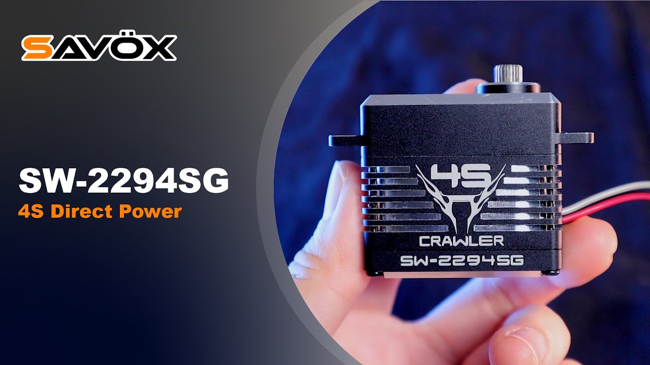 SW-2294SG BRUSHLESS HiVOLT 4S Digitálne servo WATERPROOF (75kg-0,11s/60°)