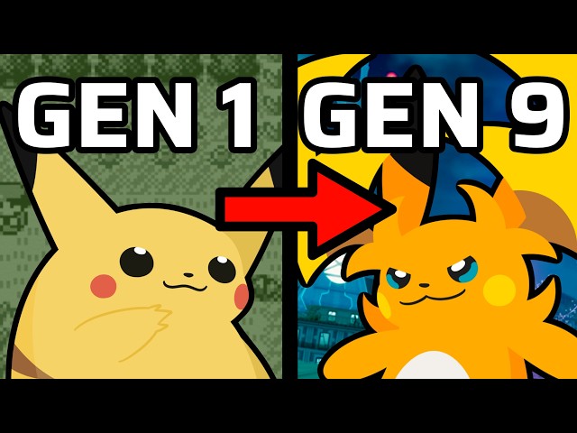 How Pokémon Designs Evolved