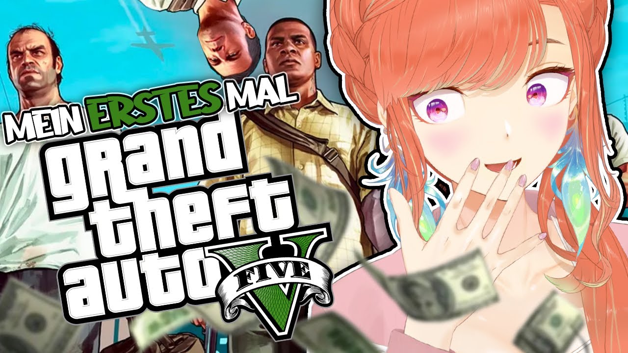 Autos, Geld & Schießereien - Erstes Mal GTA V !!! 【Takanashi Kiara HoloEN】