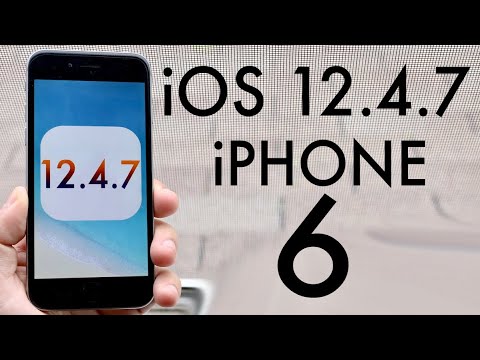 iOS 12.4.7 OFFICIAL On iPhone 6! (Review)