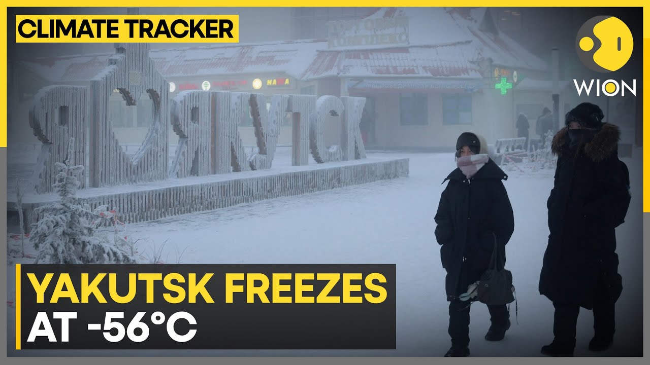 Russia’s Yakutsk Hits -56°C, Schools Closed Amid Extreme Cold | WION Climate Tracker