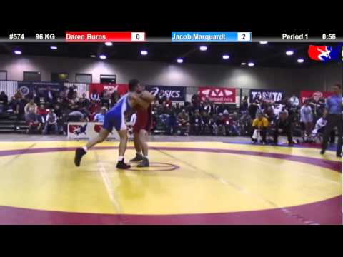 2011 U.S. Open SAT GR 96 KG: Daren Burns vs. Jacob Marquardt Cons. Round 2