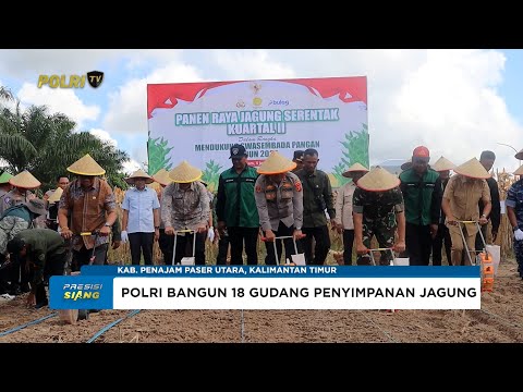 POLDA KALTIM TETAPKAN POLRES PPU SEBAGAI LOKASI UTAMA PANEN JAGUNG KUARTAL II 2025