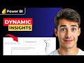 How To Create Dynamic Insights In Power Bi (Easiest Way) (2026 Guide)