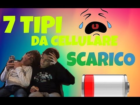 7 tipi da telefono scarico