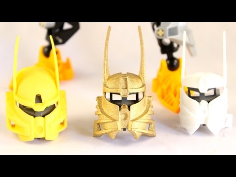 Bionicle Shapeways Unboxing: Two Kanohi Ignika's (Part 1)