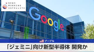米グーグル 「ジェミニ」向け新型半導体 開発か【モーサテ】