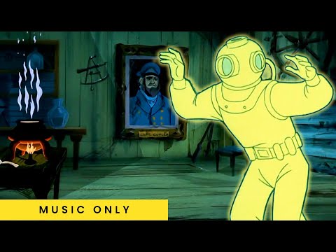 Scooby-Doo Ghost of Captain Cutler Ambience - 🎵MUSIC ONLY, No Sound Effects (2 hr)