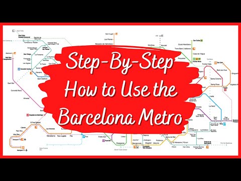 Simple Barcelona Metro Walkthrough -- Barcelona Travel Tips