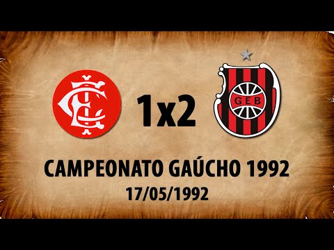 Internacional-SM 1x2 G.E.Brasil - Copa Clébel Furtado 1992