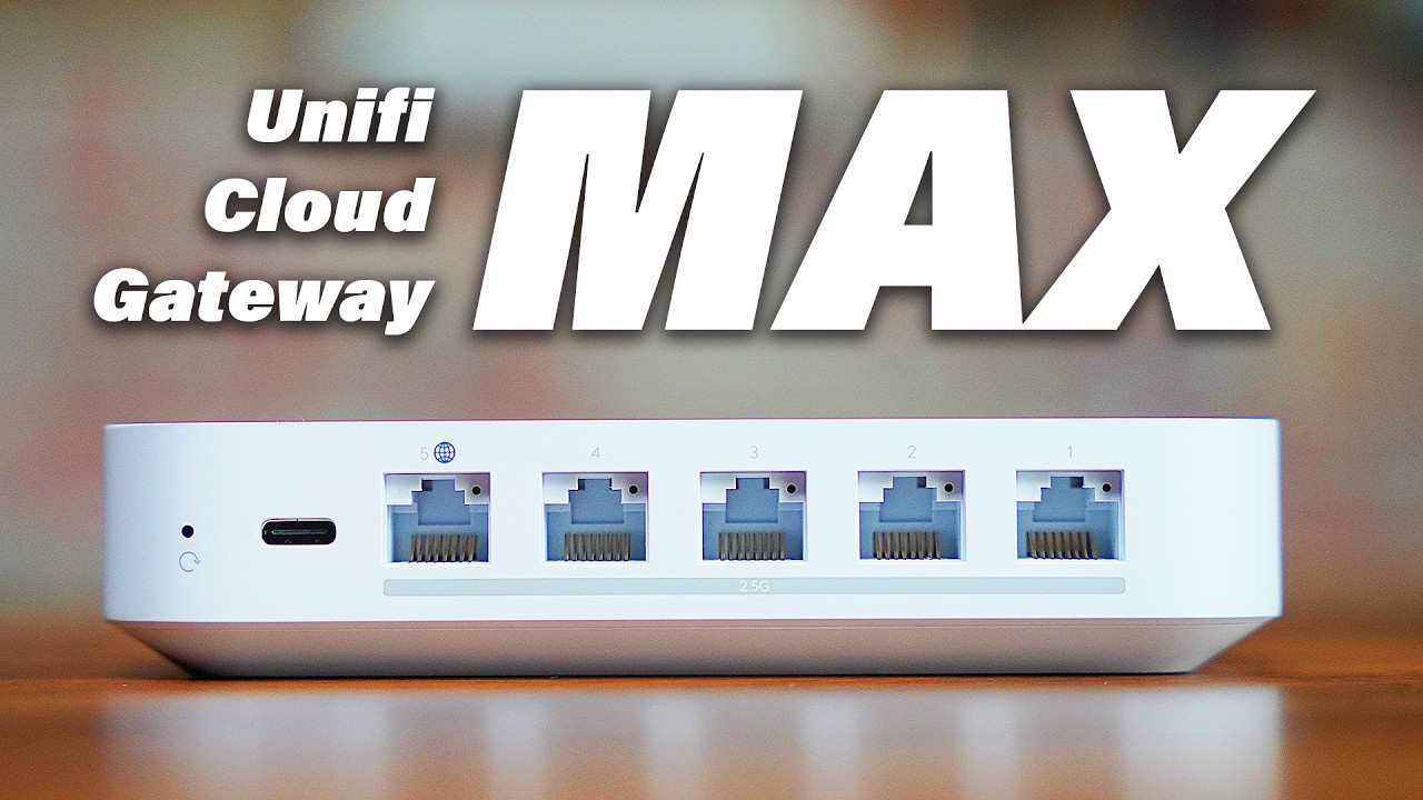 The UniFi Cloud Gateway Max: Machining Cloud Performance into a Compact Powerhouse