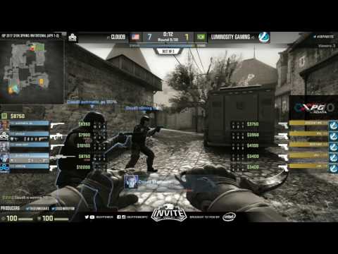 IBP Invite Spring CS:GO 2017 - Cloud9 vs Luminosity Gaming - Map 1 - Semi-Final