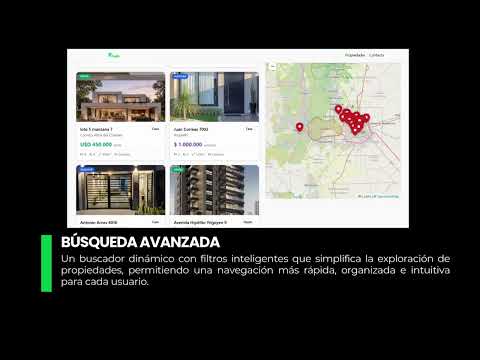 Sitio web propio para la inmobiliaria, con las propiedades publicadas automáticamente
