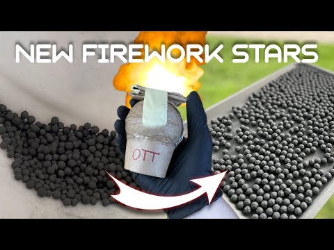 Making New Firework Stars (With 3" Shell Test)