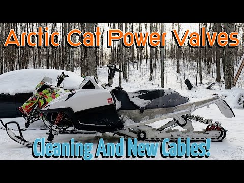 Arctic Cat Power Valve Removal, Cleaning, and Installation!