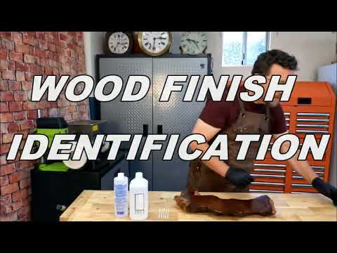 WOOD FINISH IDENTIFICATION HOW-TO