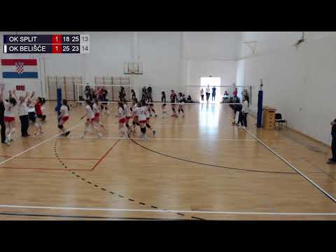 1.5.2022., PH ML. KADETKINJE, ZA SEDMO MJESTO, OK SPLIT - OK BELIŠĆE