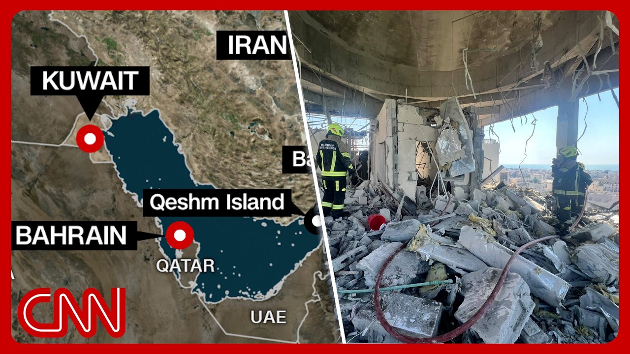 Iran ceasefire back on 'for now' after Bahrain & Kuwait struck
