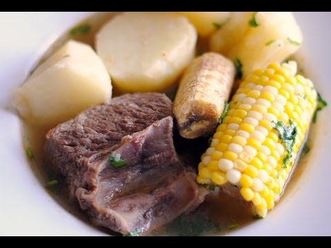 COLOMBIAN SANCOCHO DE COSTILLA DE RES | How To Make A Short Rib Beef Sancocho | SyS