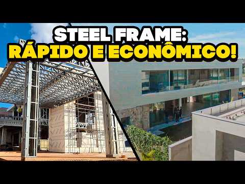 Ex-Médico Constrói Casa de Alto Padrão em Steel Frame, Tour Completo + Dicas para Economizar na Obra