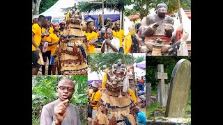 Eke Idemili Izuogu masquerade performs rare grave side ritual