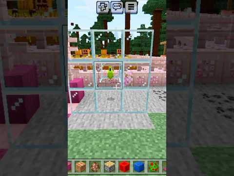 EPIC Minecraft Build: Glass Parrot House 🏡🦜 #viral
