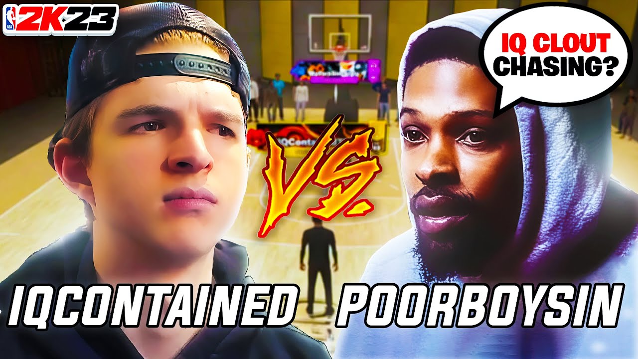 I played PoorBoySin in the 1v1 THEATER EVENT *GONE WRONG* (NBA 2K23)