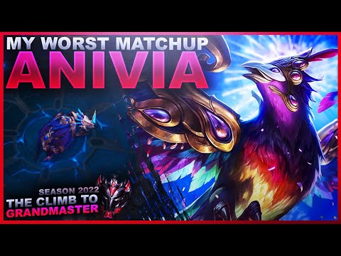 MY WORST MATCHUP... ANIVIA! - Climb to Grandmaster | League of Legends