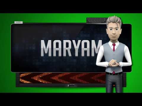 MARYAM - How to say it Backwards