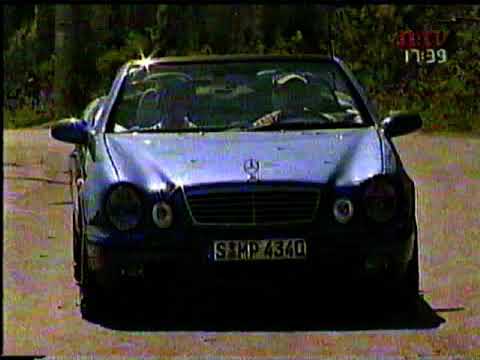 Mercedes CLK Cabrio,  N-TV German TV