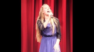 Julia Debowska (15) sings Come Back to Sorrento (Torna a Surriento)