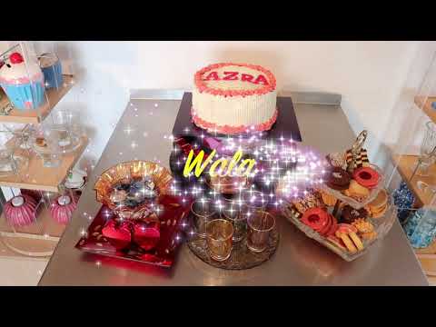 AZRA'S BIRTHDAY CAKE (HAPPY BIRTHDAY AZRA IT'S YOUR THIRD BIRTHDAY)