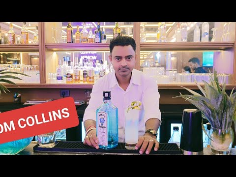 How To Make Tom Collins #cocktail @Kartik Bartender