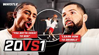 JULIAN NEWMAN BEAT WHITE IVERSON IN HEATED 1V1 👀