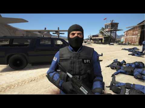 Grand Theft Auto V NPC Wars 168 - UFE vs Gruppe 6