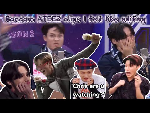 Random ATEEZ clips I just felt like editing