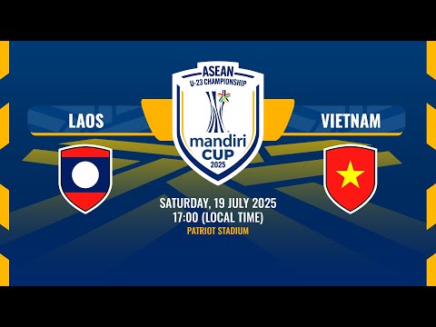LIVE | Laos vs Vietnam | #MandiriCup2025