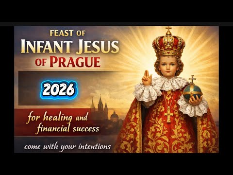 🙏Feast of the Infant Jesus of Prague 2026|| Miraculous Holy Child Jesus of Prague Feast day 2026,