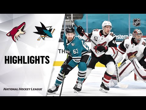Coyotes @ Sharks 4/26/2021 | NHL Highlights
