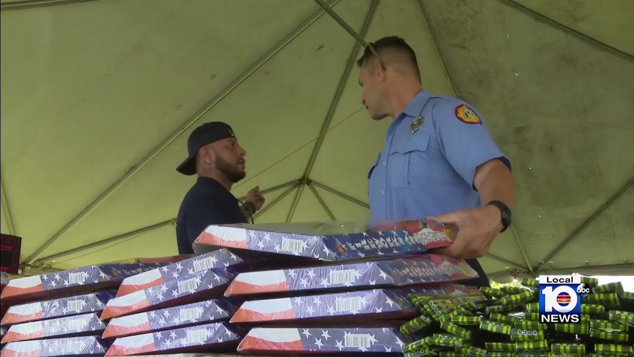 Officials conducting sweeps of fireworks vendors ahead of holiday, offer safety tips