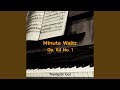 Waltzes, Op. 64: No. 1 in D-Flat Major, Molto vivace "Minute Waltz"